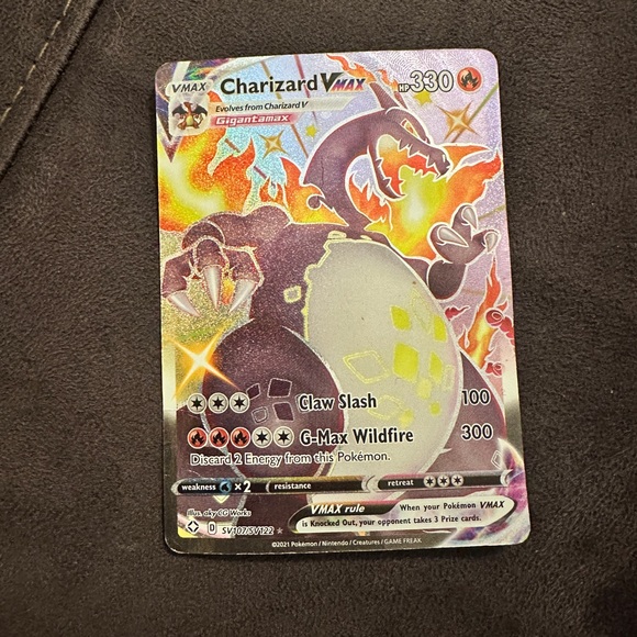 pokemon card japanese charizard Charizard VMAX SR 074/073 main image 0